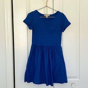 Anthropologie Yumi Blue Babydoll Dress Size XS
